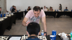 NBC4 The Scene 11 9 21. Simul with GM Rashad Babaev at the Boro Tysons